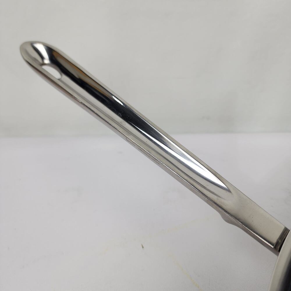 All Clad 6qt Skillet Saute Frying Pan With Lid 13" Stainless Steel Double Handle - Picture 12 of 12